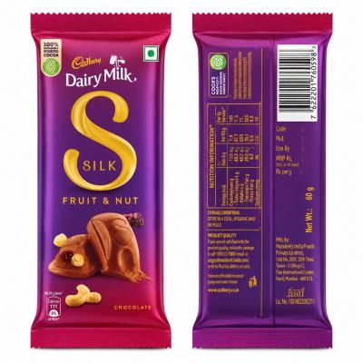 CADBURY DAIRY MILK SILK FRUIT NUT - 60g